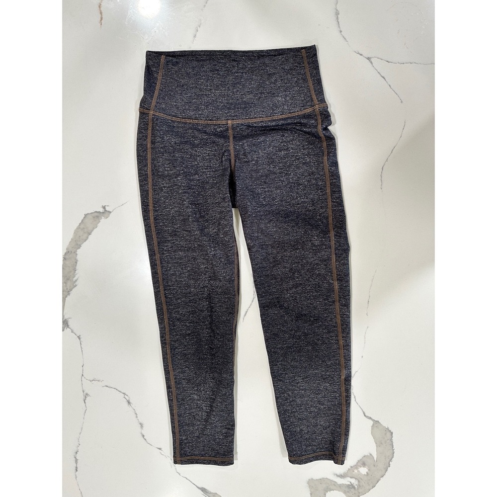 Athleta Womens XXS High Rise Leggings Charcoal Gray Heather